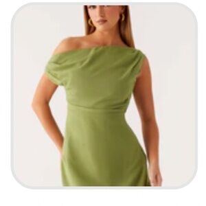 Cactus Green Peppermayo Dress